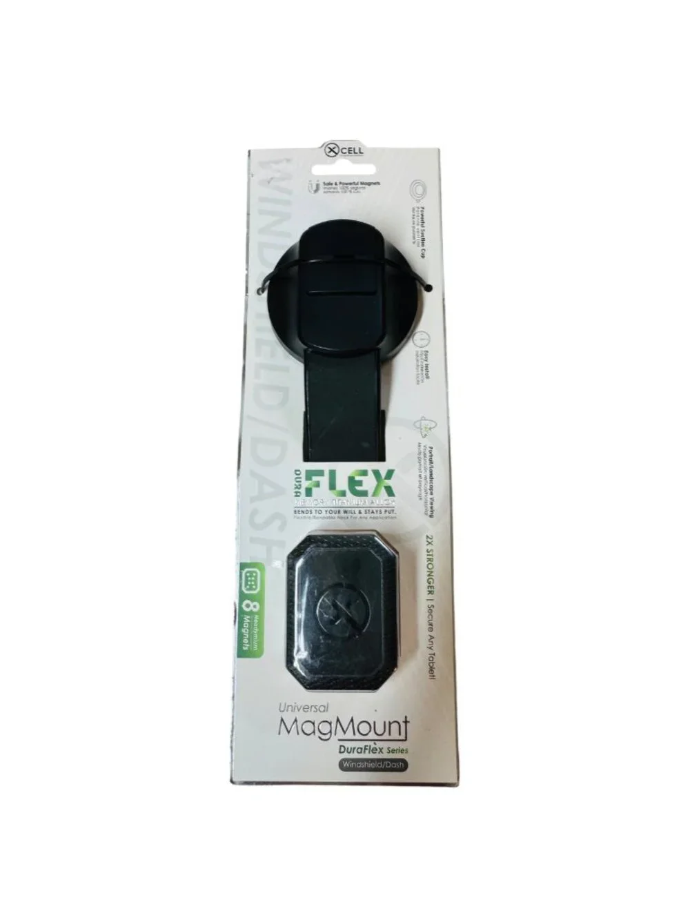 Xcell Universal MagMount DuraFlex Series Windshield Dash Magnetic Phone Tablet M
